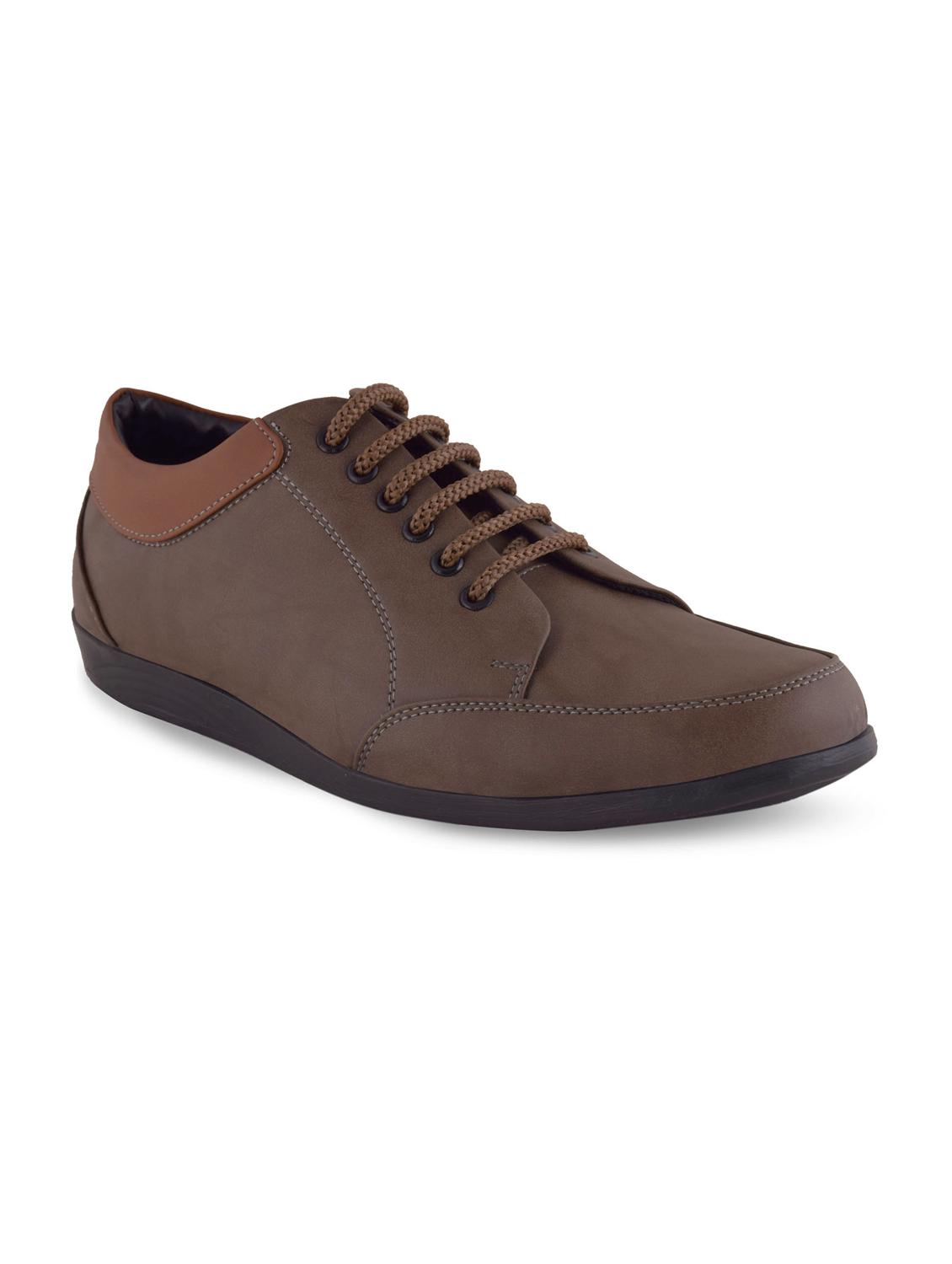 brown lace up sneakers - 17428720 - Zoom Image - 1