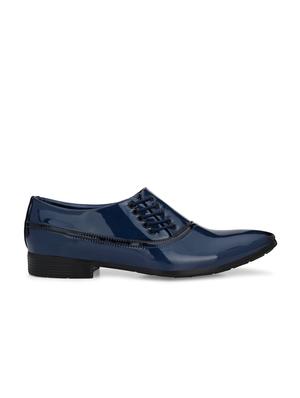 navy lace-up derbies - 17428727 - Standard Image - 2