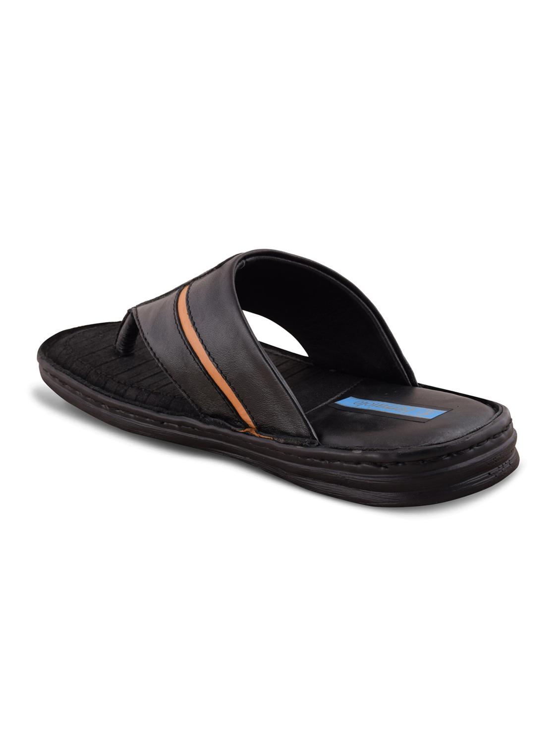 black slip on slippers - 17428733 - Zoom Image - 3
