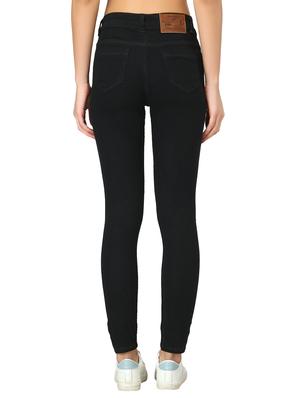 mid rise black denim jean - 17428897 - Standard Image - 3