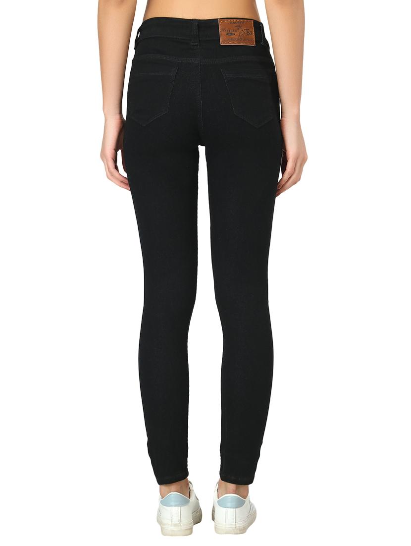 mid rise black denim jean - 17428897 - Zoom Image - 3