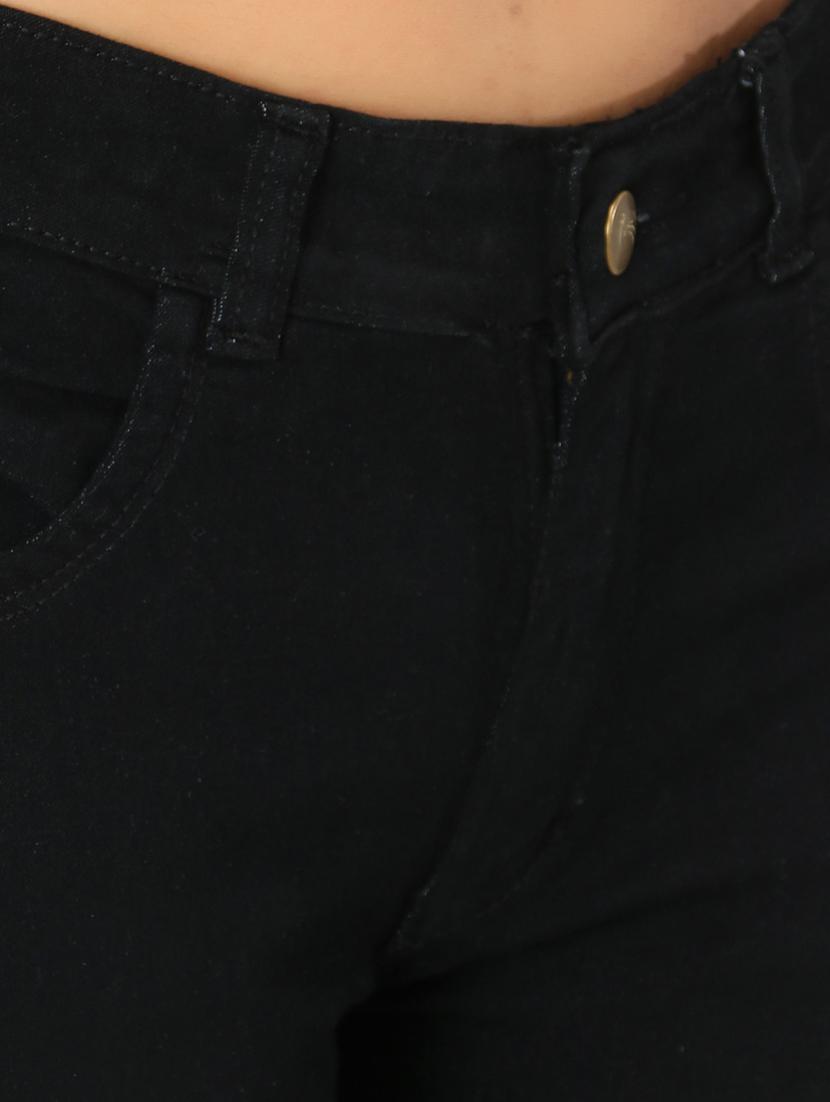 mid rise black denim jean - 17428897 - Zoom Image - 5