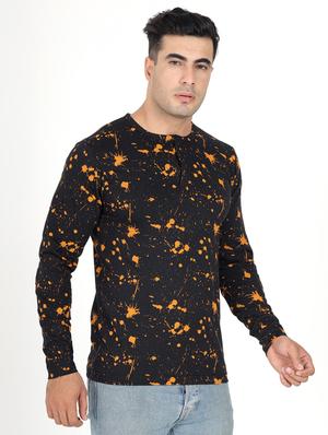 black printed t-shirt - 17428957 - Standard Image - 2