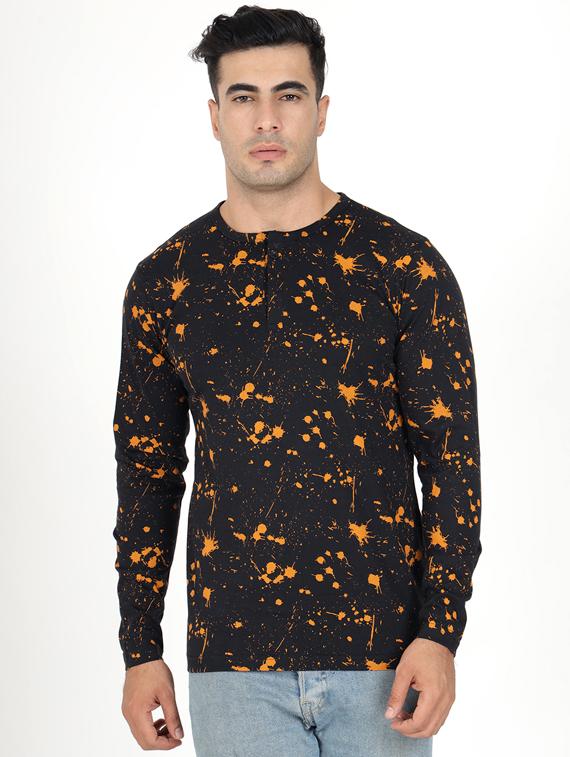 black printed t-shirt - 17428957 - Zoom Image - 1