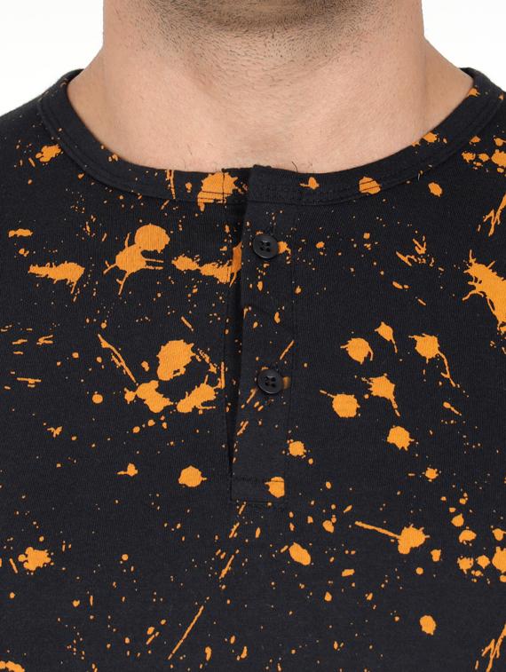 black printed t-shirt - 17428957 - Zoom Image - 4