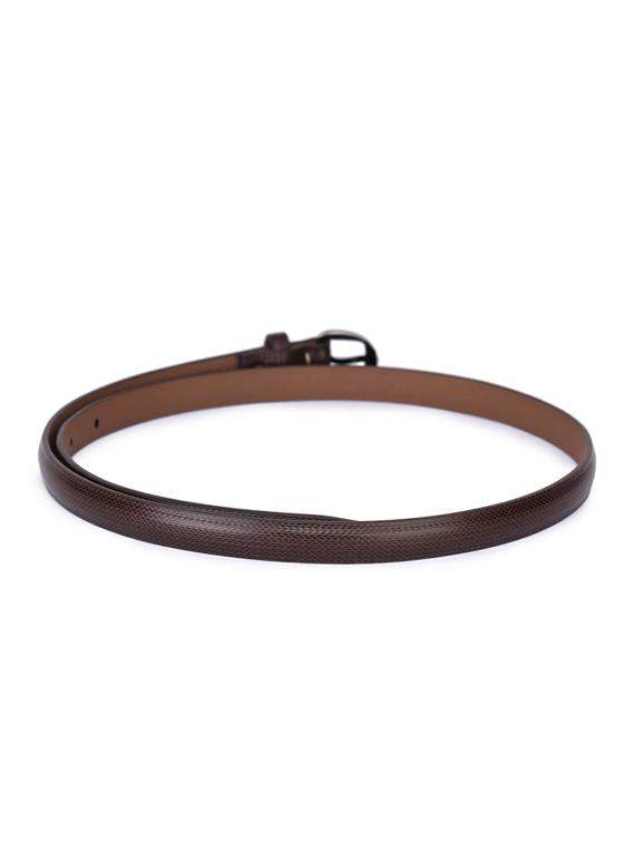 brown leatherette (pu belt - 17429028 - Zoom Image - 3