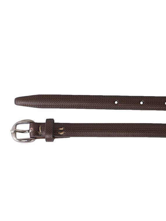 brown leatherette (pu belt - 17429028 - Zoom Image - 4