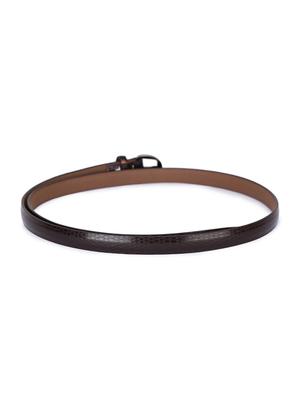 brown leatherette (pu belt - 17429032 - Standard Image - 3
