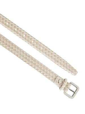 beige leatherette (pu belt - 17429044 - Standard Image - 3