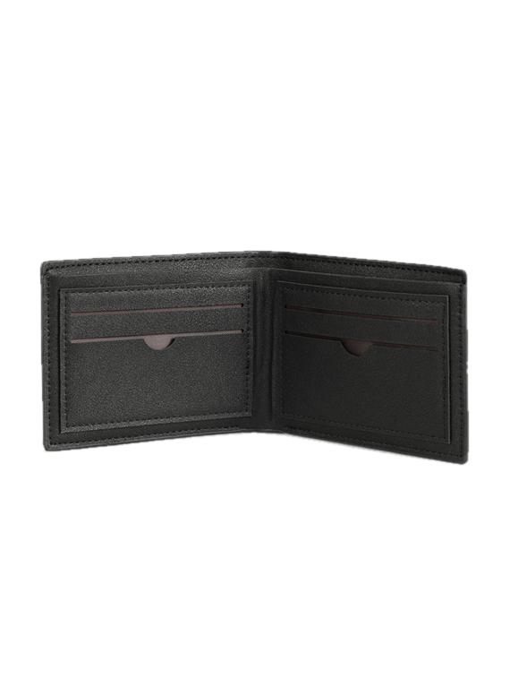 black leatherette wallet - 17429054 - Zoom Image - 3