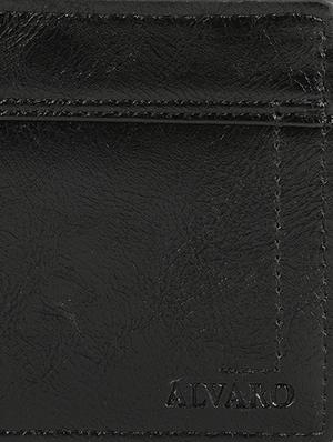 black leatherette wallet - 17429069 - Standard Image - 5