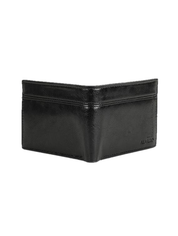 black leatherette wallet - 17429069 - Zoom Image - 2