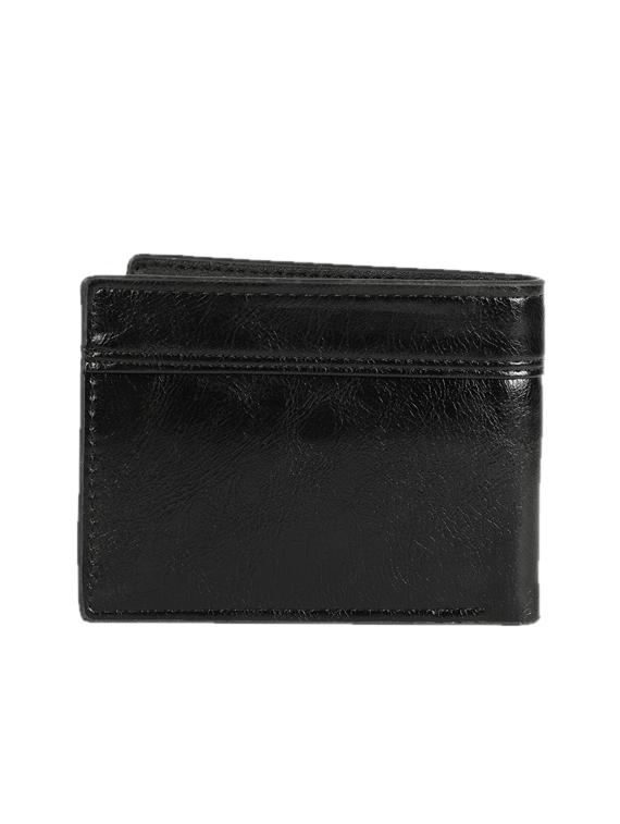 black leatherette wallet - 17429069 - Zoom Image - 4