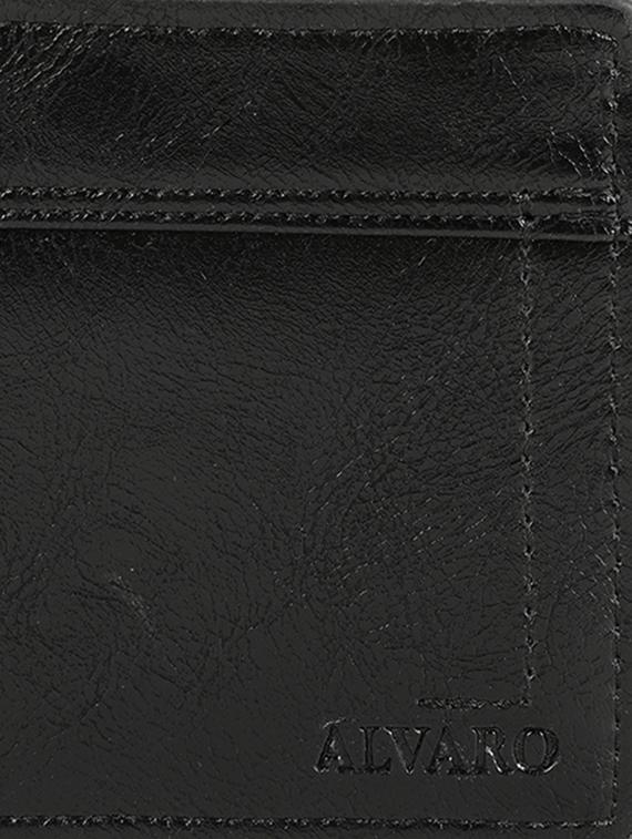 black leatherette wallet - 17429069 - Zoom Image - 5