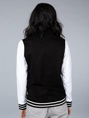 zip up varsity jacket - 17429254 - Standard Image - 3