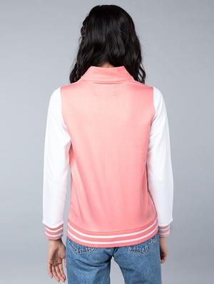 zip up varsity jacket - 17429255 - Standard Image - 4