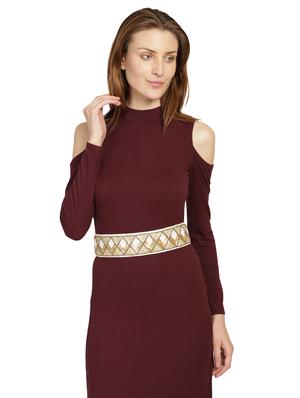 white embellished belt - 17429300 - Standard Image - 3