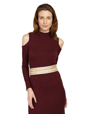 white embellished belt - 17429302 - Standard Image - 3