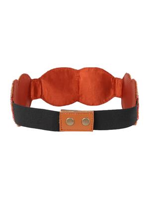 orange synthetic leather) belt - 17429305 - Standard Image - 2