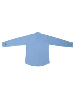 light blue cotton shirt - 17429385 - Standard Image - 2