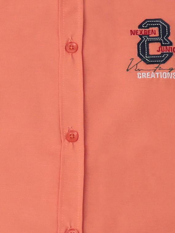 beige cotton shirt - 17429390 - Zoom Image - 3