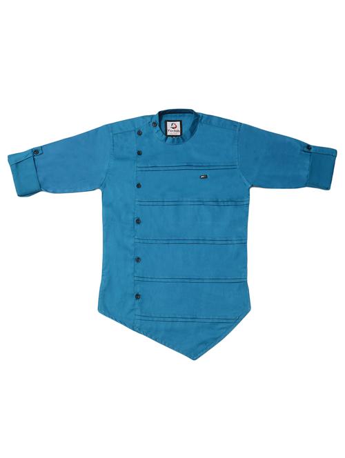 blue cotton shirt - 17429402 - Standard Image - 1