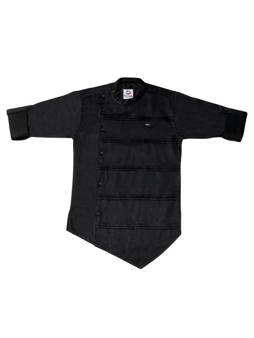 black cotton shirt - 17429403 - Standard Image - 1