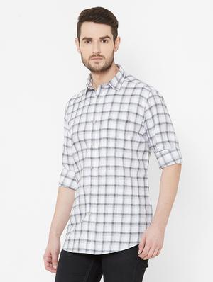 brown solid casual shirt - 17429756 - Standard Image - 2
