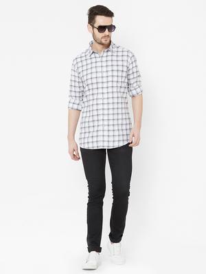 brown solid casual shirt - 17429756 - Standard Image - 5