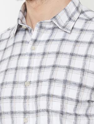 brown solid casual shirt - 17429756 - Standard Image - 6