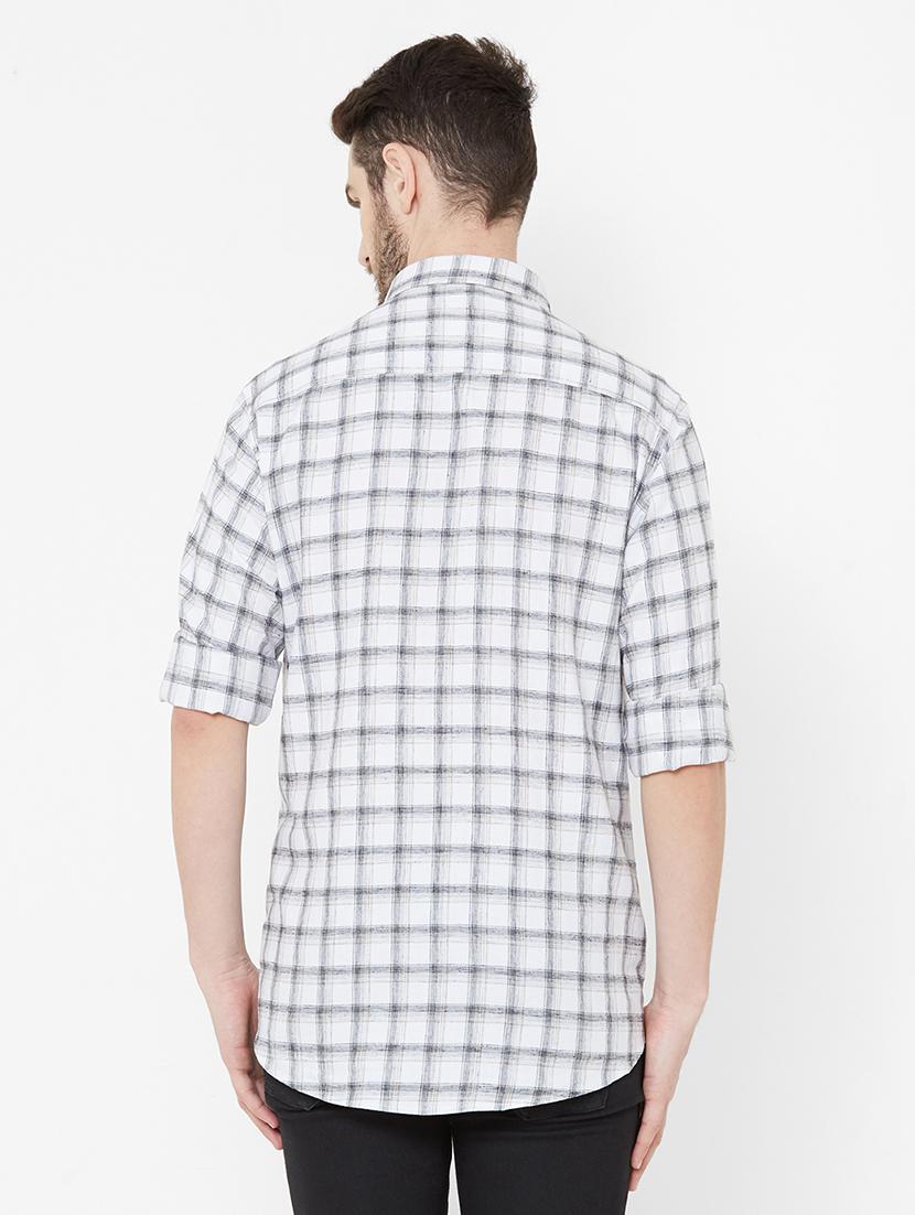 brown solid casual shirt - 17429756 - Zoom Image - 4