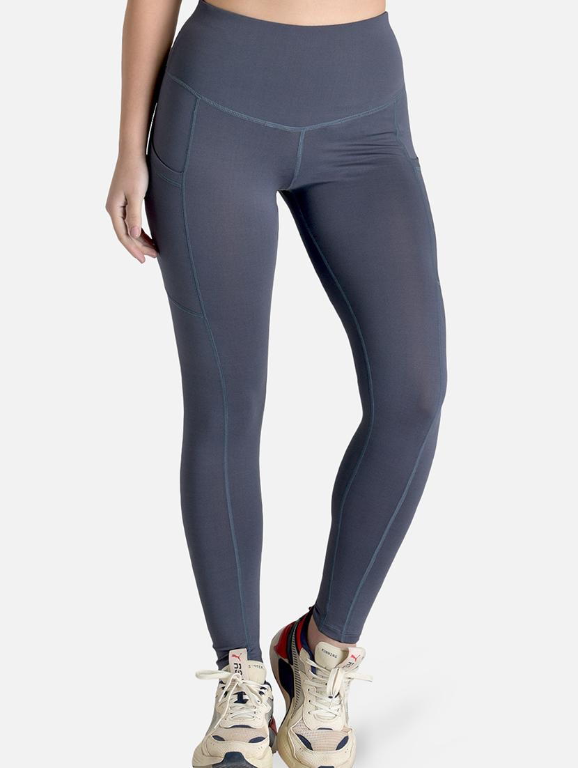 sports poly spandex legging - 17430027 - Zoom Image - 1