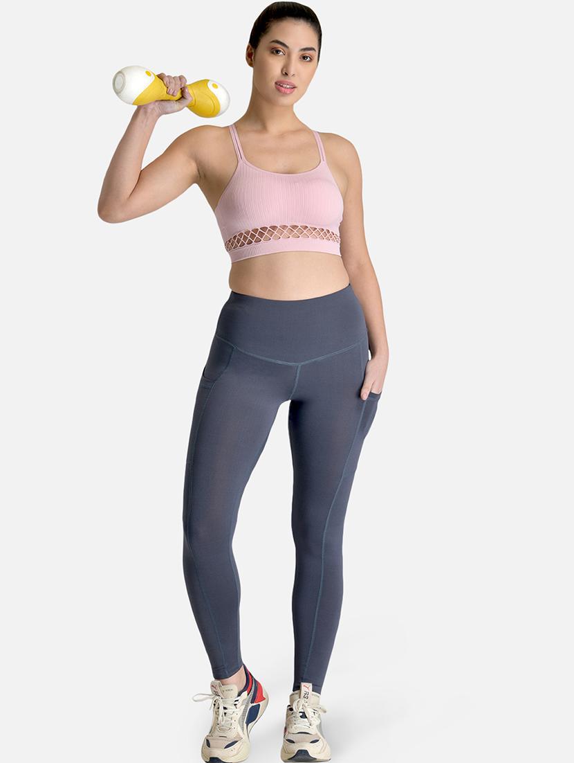 sports poly spandex legging - 17430027 - Zoom Image - 4