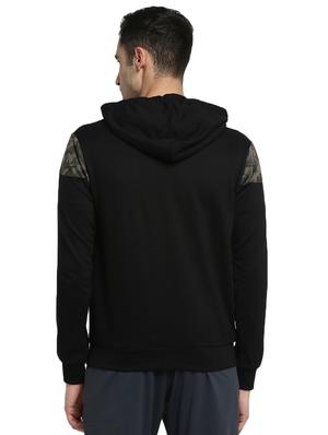 black printed cut & sew sweatshirt - 17430169 - Standard Image - 3