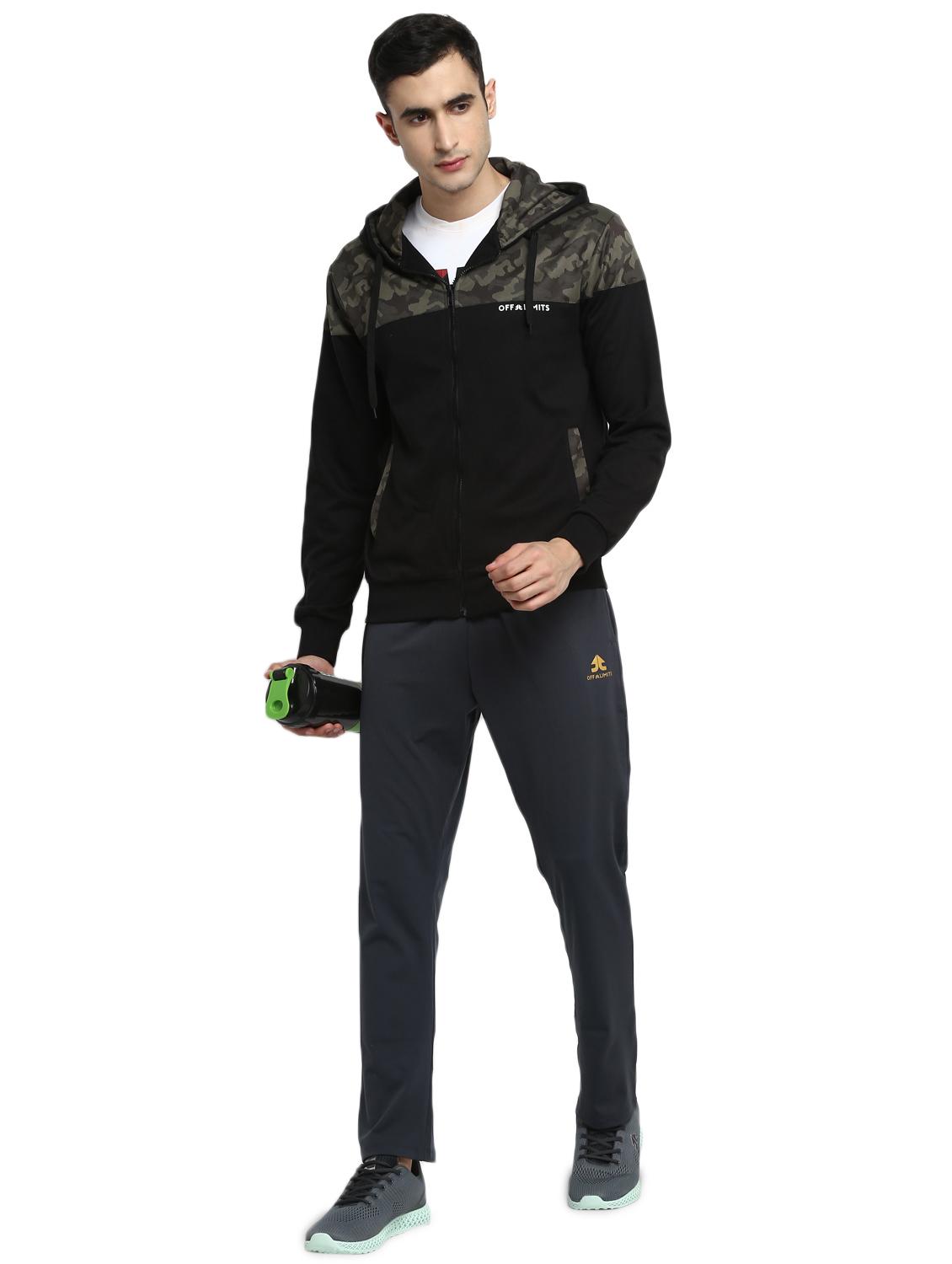 black printed cut & sew sweatshirt - 17430169 - Zoom Image - 4