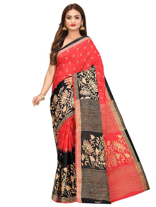 paisley woven saree - 17430219 - Very Small Image - 1