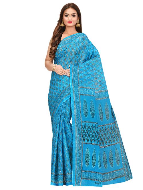 ethnic motif woven saree - 17430222 - Very Small Image - 1