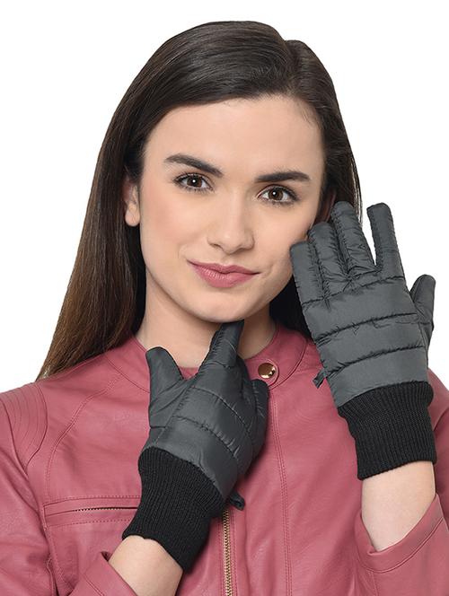 heavy padding waterproof winter gloves - 17430449 - Standard Image - 1