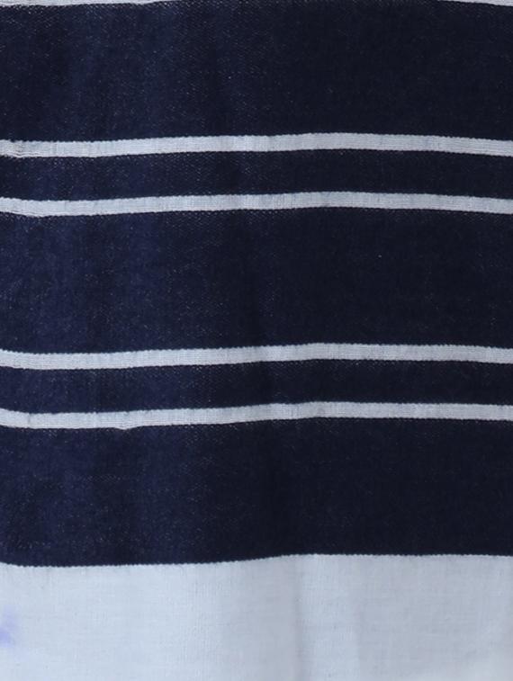 blue wool scarf - 17430891 - Zoom Image - 4