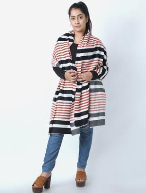 multi wool scarf - 17430892 - Standard Image - 3
