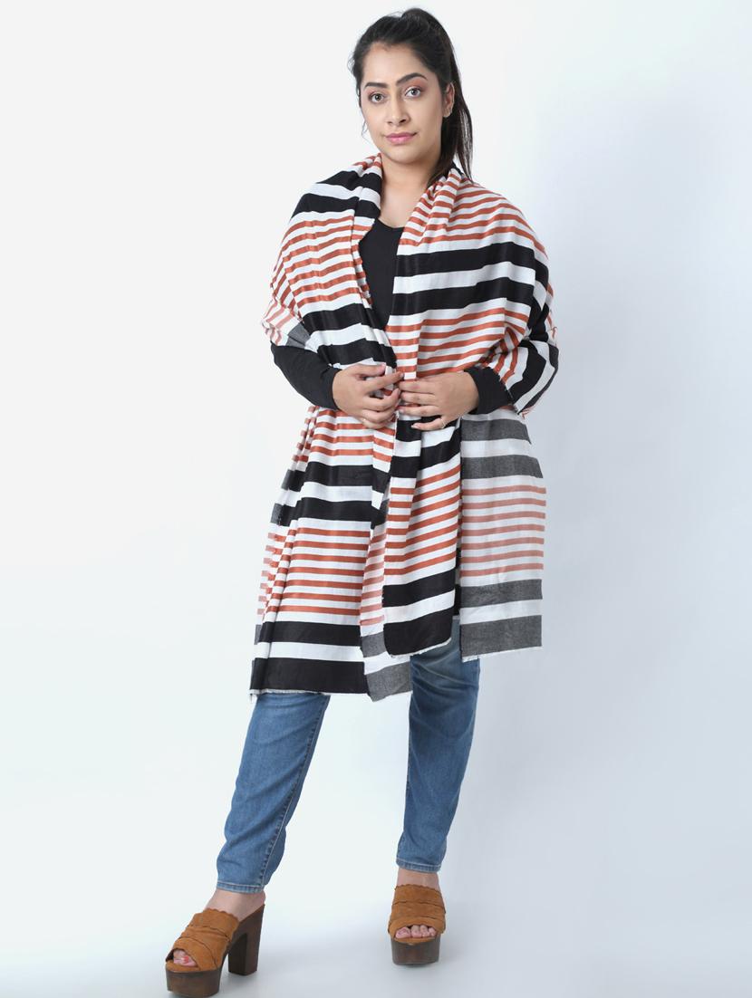 multi wool scarf - 17430892 - Zoom Image - 3