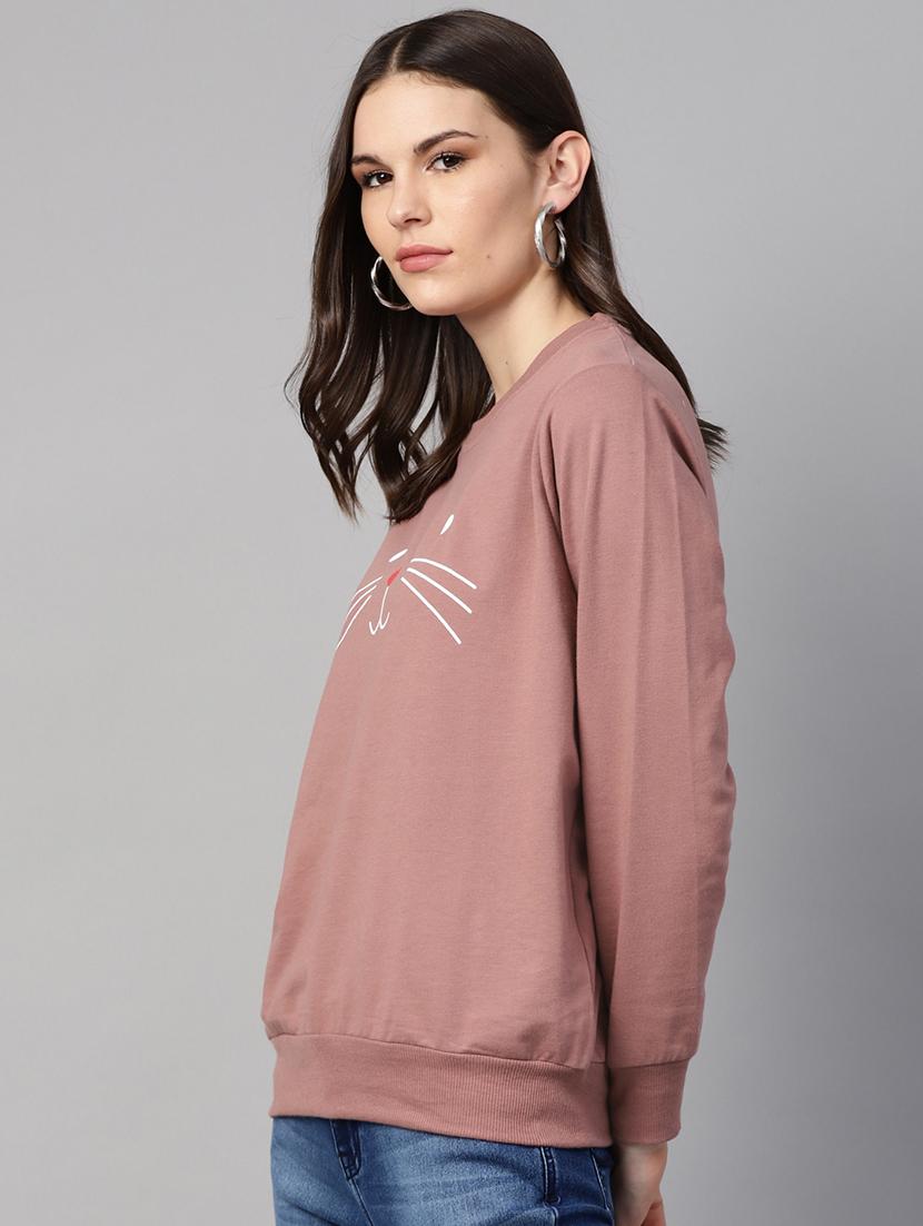 crew neck quirky sweatshirt - 17431574 - Zoom Image - 2
