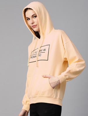 hooded neck quirky text sweatshirt - 17431580 - Standard Image - 2