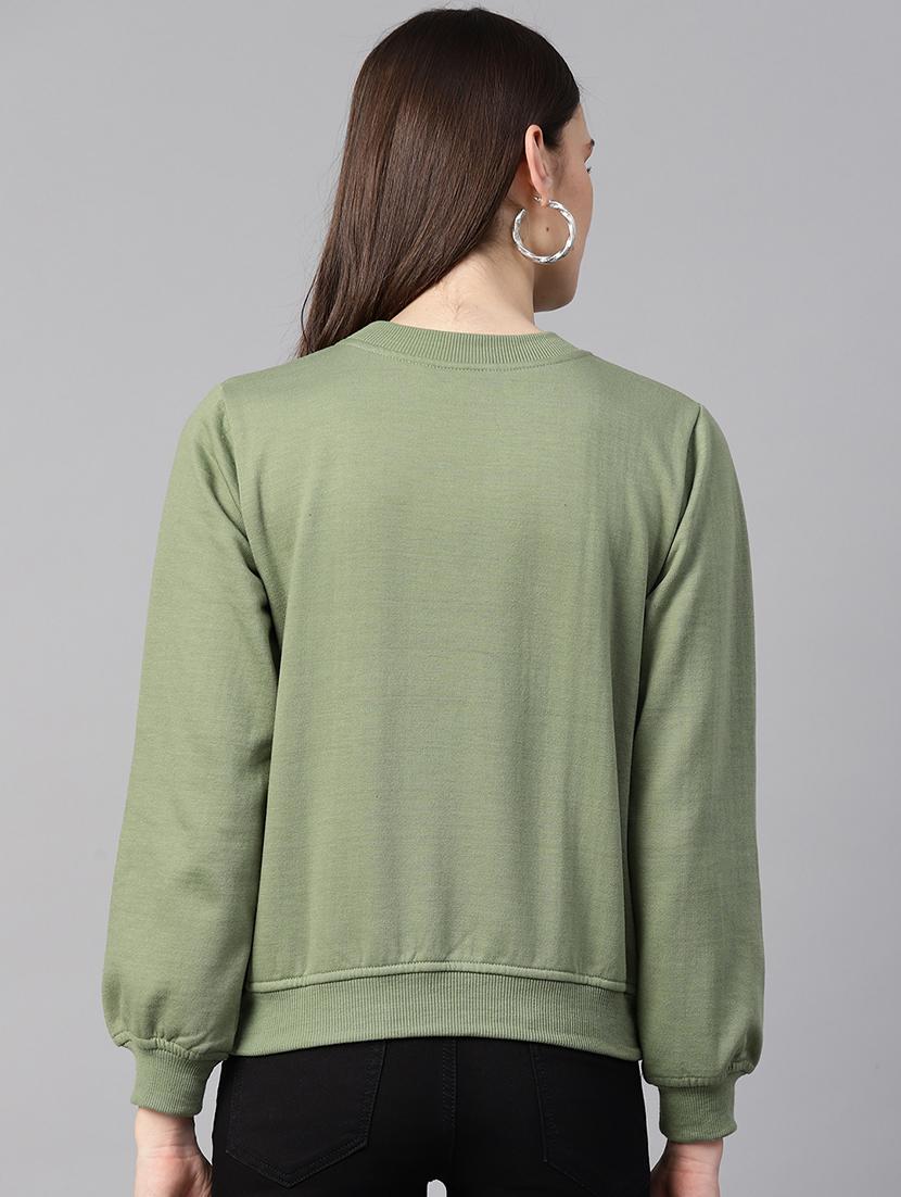 crew neck printed sweatshirt - 17431588 - Zoom Image - 3