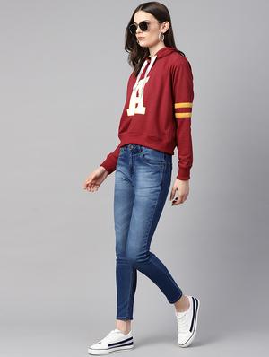 hooded neck vasity sweatshirt - 17431598 - Standard Image - 4