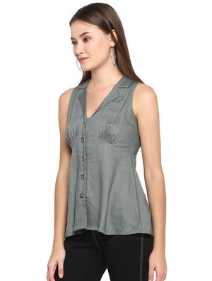 button detail solid top - 17431694 - Standard Image - 2