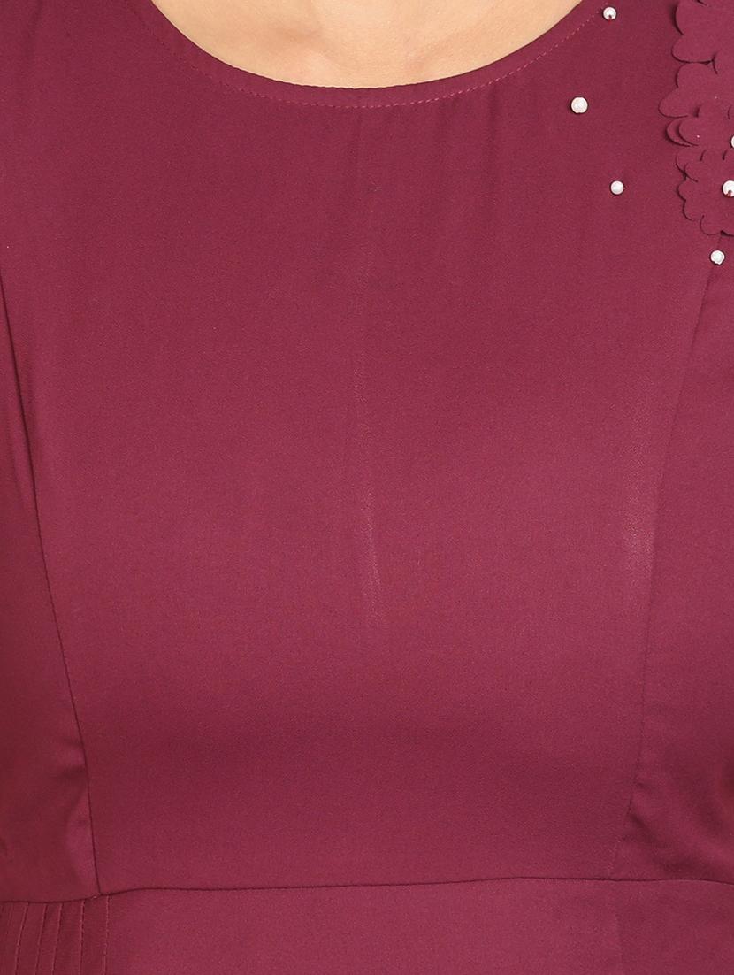 embellished detail asymmetric dress - 17431774 - Zoom Image - 5