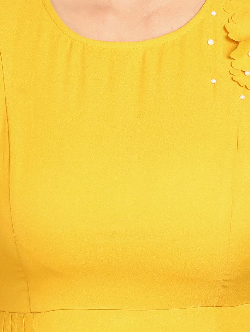 embellished detail asymmetric dress - 17431775 - Zoom Image - 4