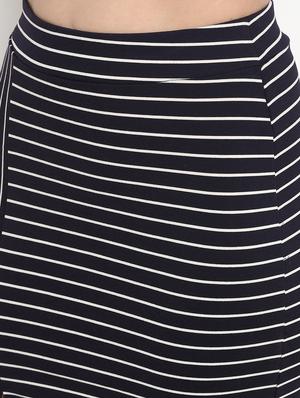 high rise striped pencil skirt - 17431828 - Standard Image - 5