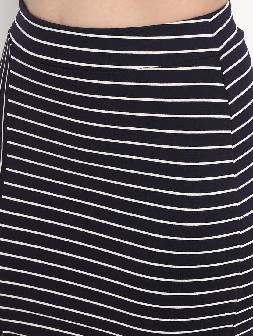high rise striped pencil skirt - 17431828 - Zoom Image - 5